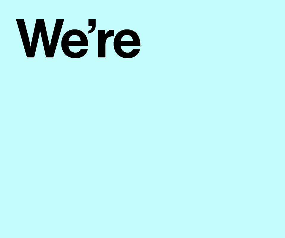 We're changing our name